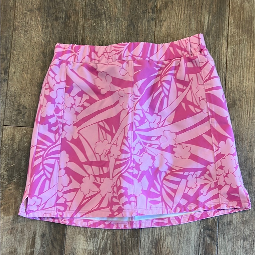 Columbia PFG- Pink A-Line Mini Skort Resort Wear - Picture 1 of 8